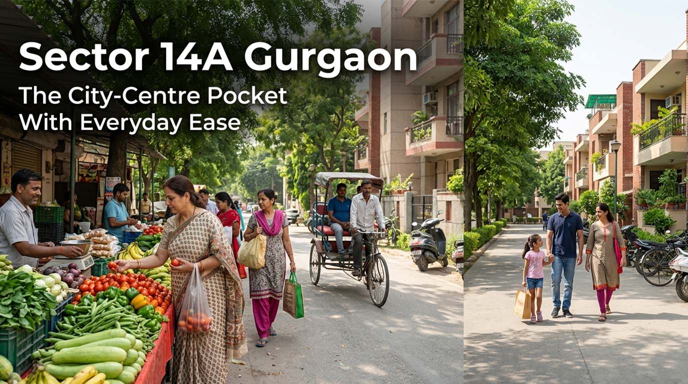 Sector 14A Gurgaon: The City-Centre Pocket With Everyday Ease