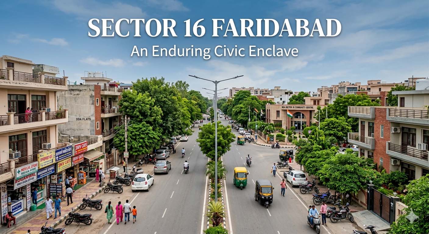 Sector 16 Faridabad: Connectivity & Living Guide