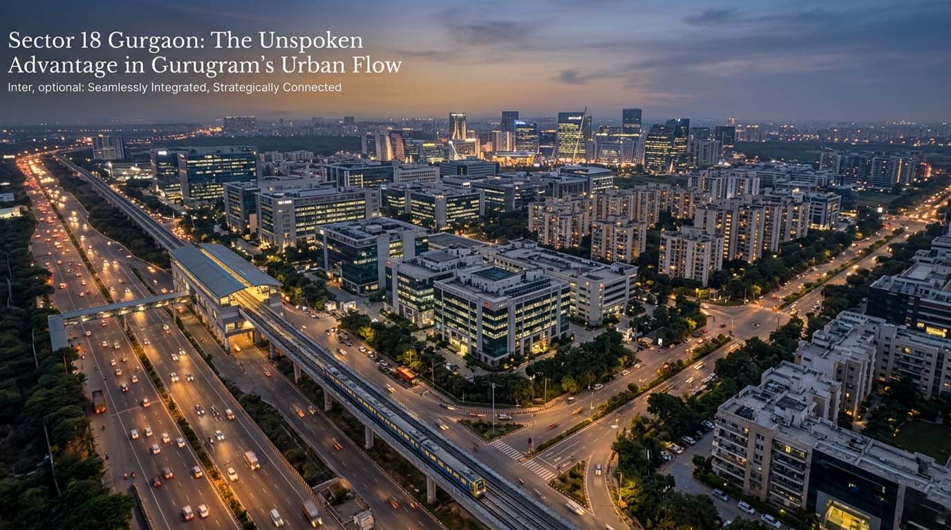 Sector 18 Gurgaon: Business Hub with Excellent Connectivity & Lifestyle