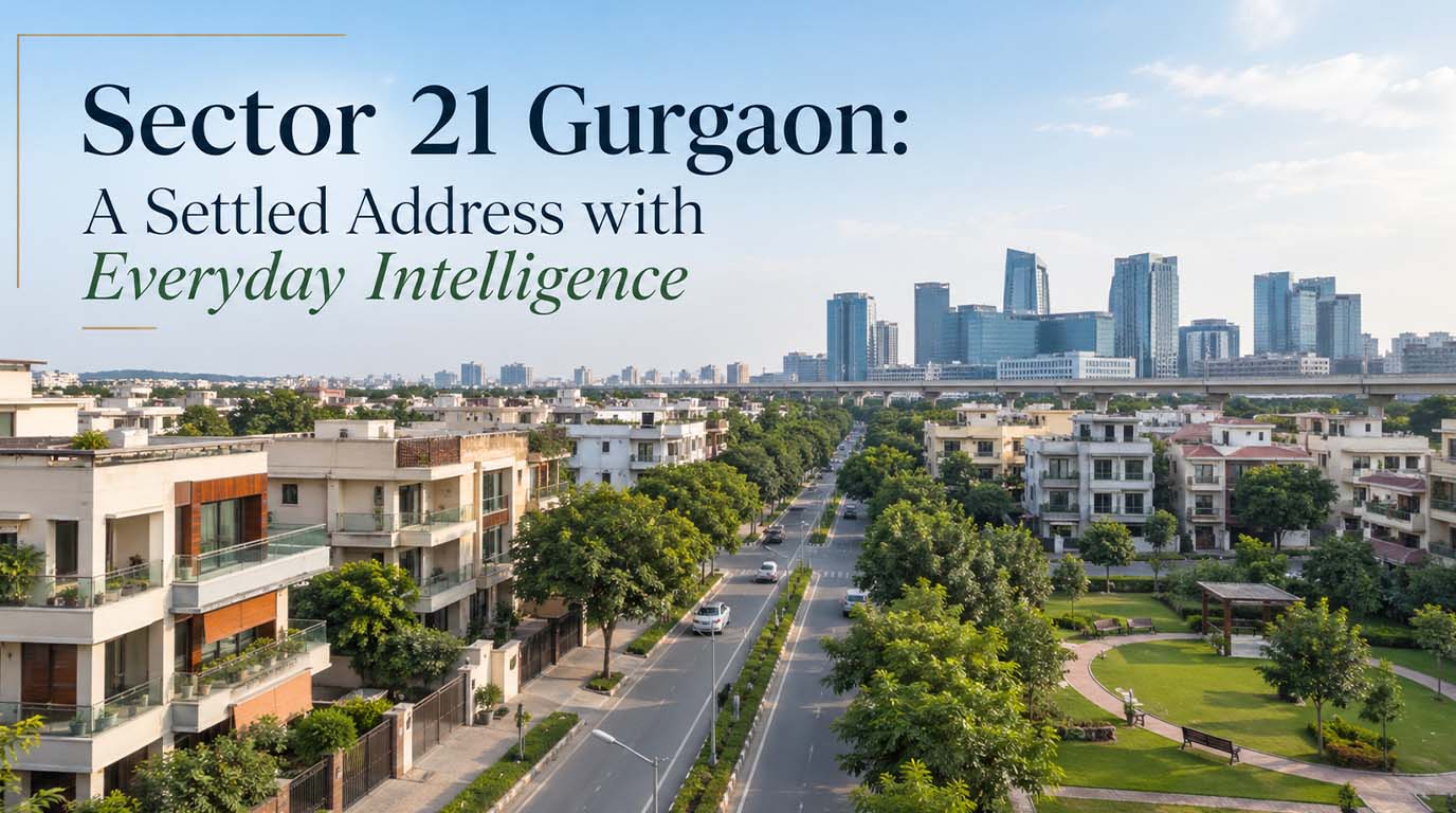 Sector 21 Gurgaon – Prime Locality Near Delhi Border