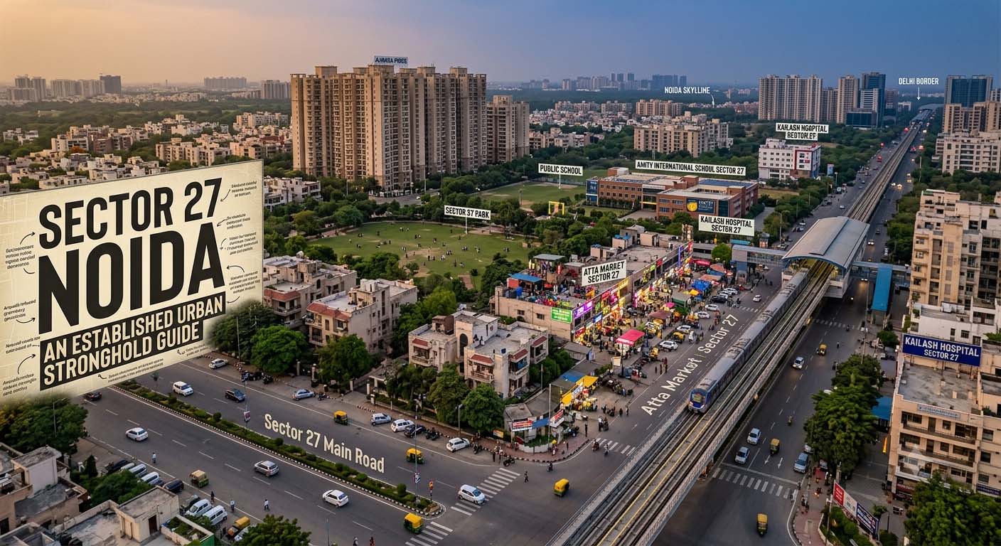 Sector 27 Noida: An Established Urban Stronghold Guide