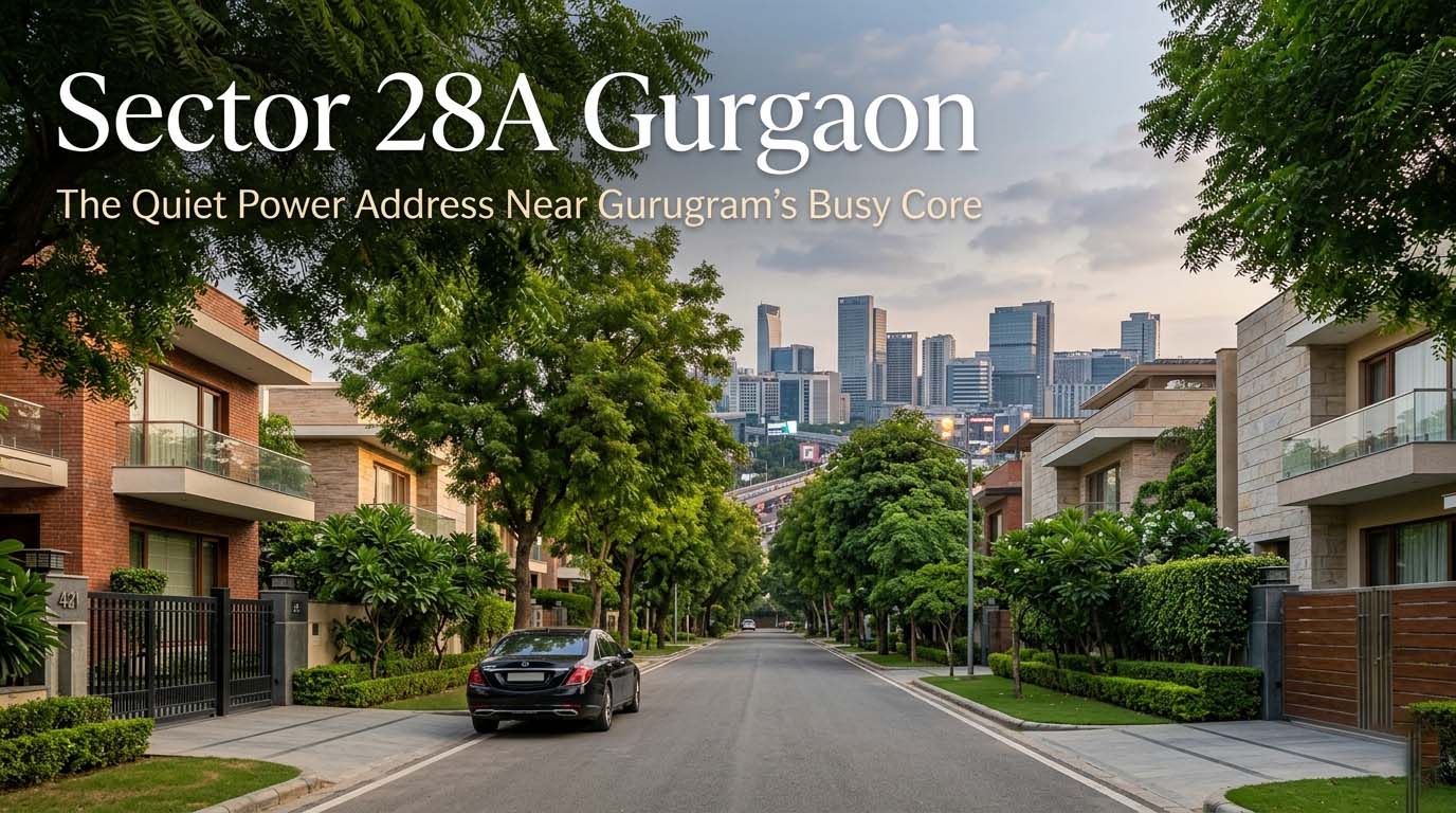 Sector 28A Gurgaon: The Quiet Power Address Near Gurugram’s Busy Core