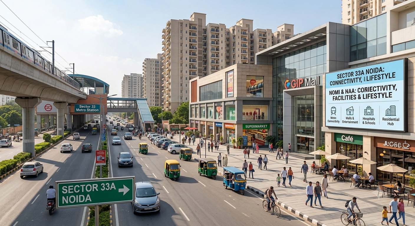 Sector 33A Noida: Connectivity, Facilities & Lifestyle