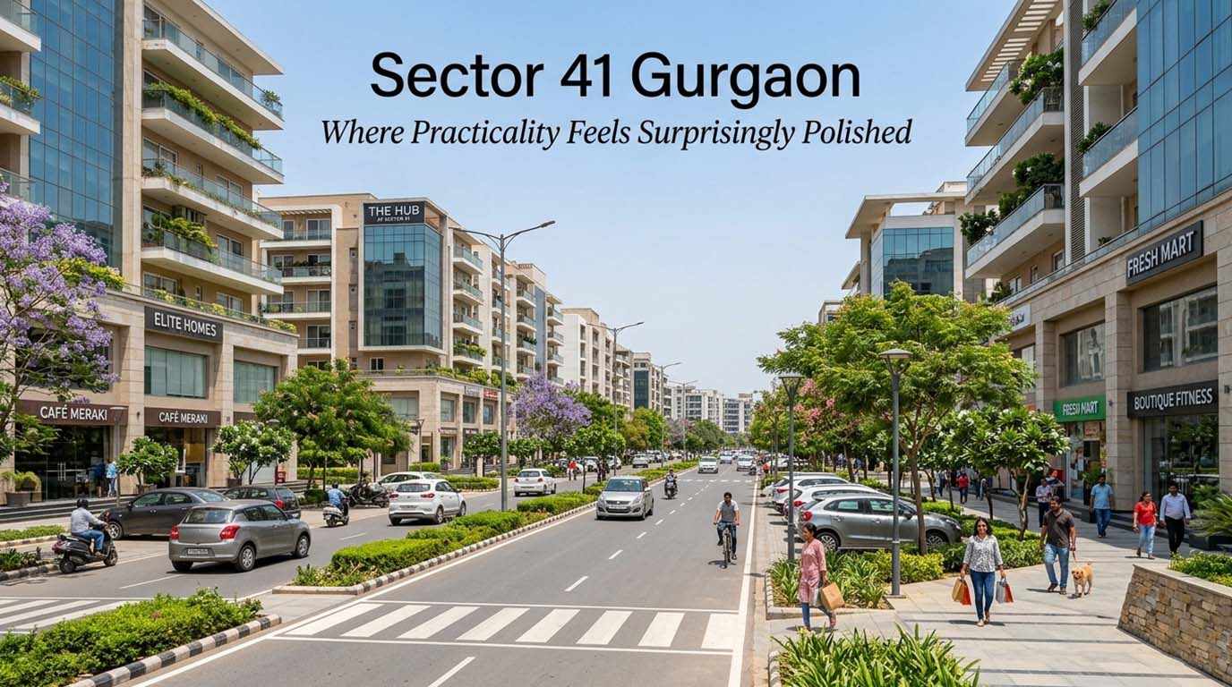 Sector 41 Gurgaon: Where Practicality Feels Surprisingly Polished