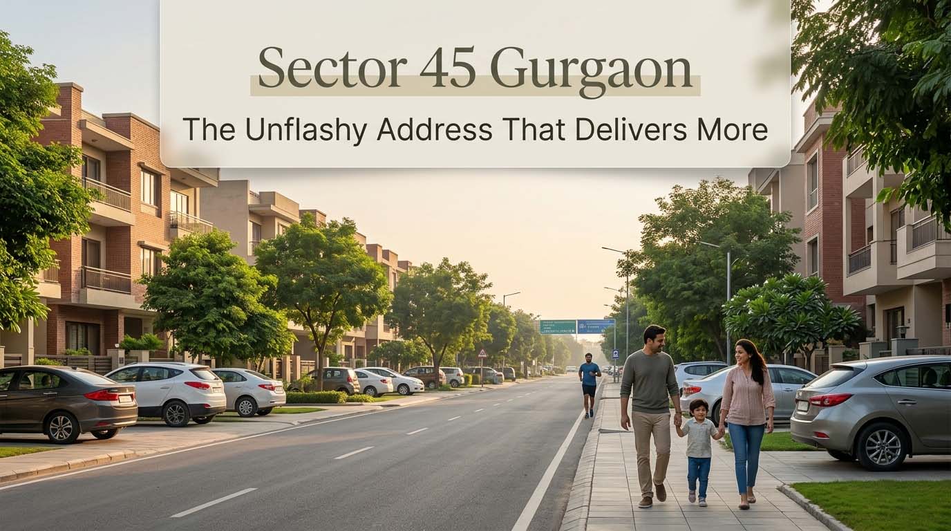 Sector 45 Gurgaon: The Unflashy Address That Delivers More