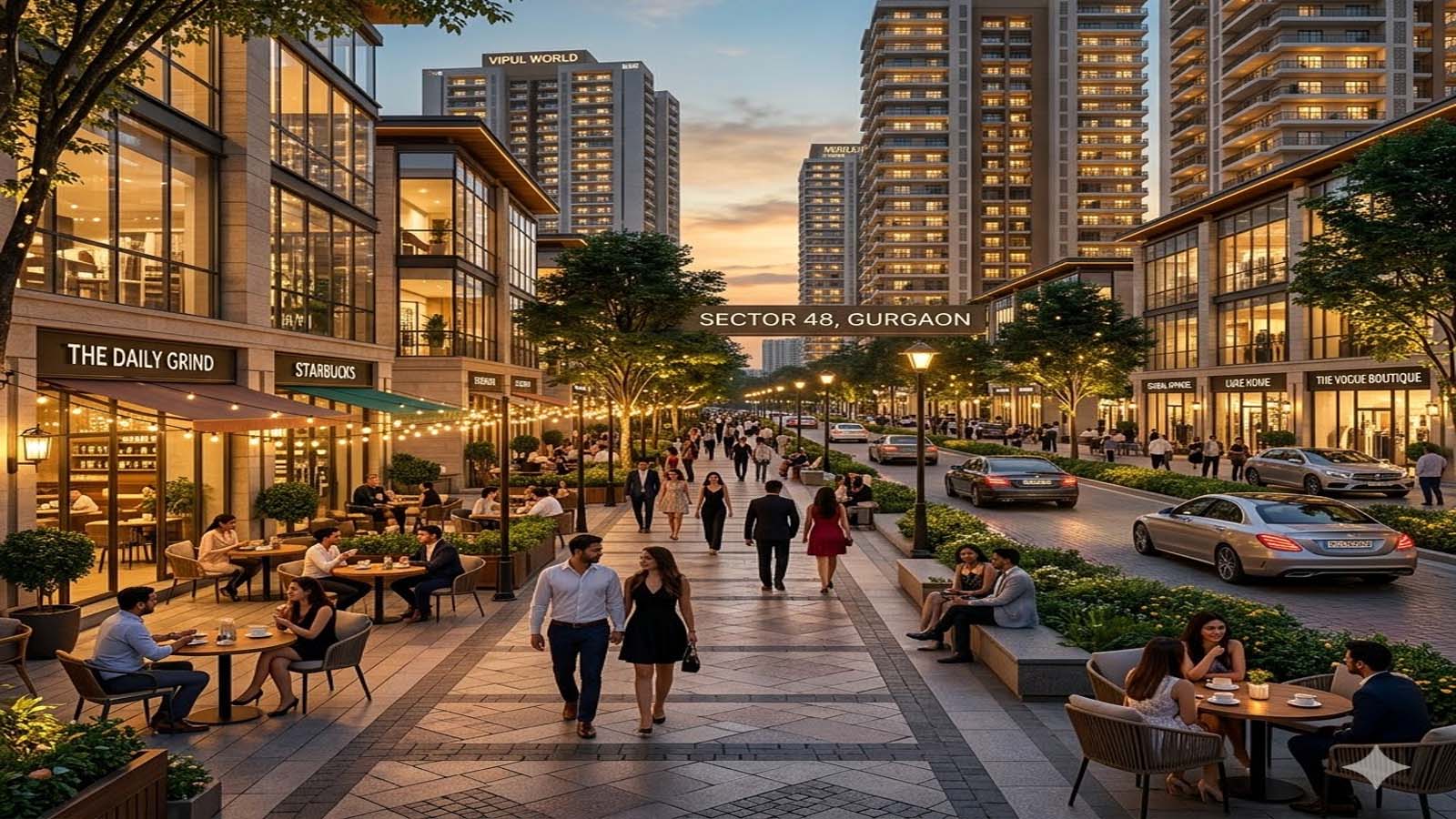 Sector 48 Gurgaon Atlas: Urban Luxe Habitat & Growth Node