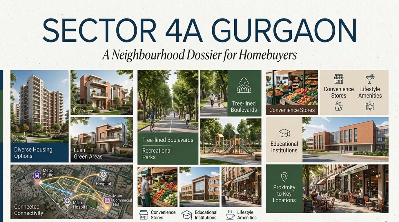 Sector 4A Gurgaon: A Neighbourhood Dossier for Homebuyers