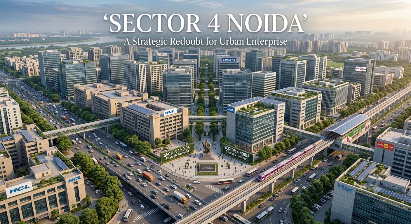 Sector 4 Noida: A Strategic Redoubt for Urban Enterprise - Prooperty