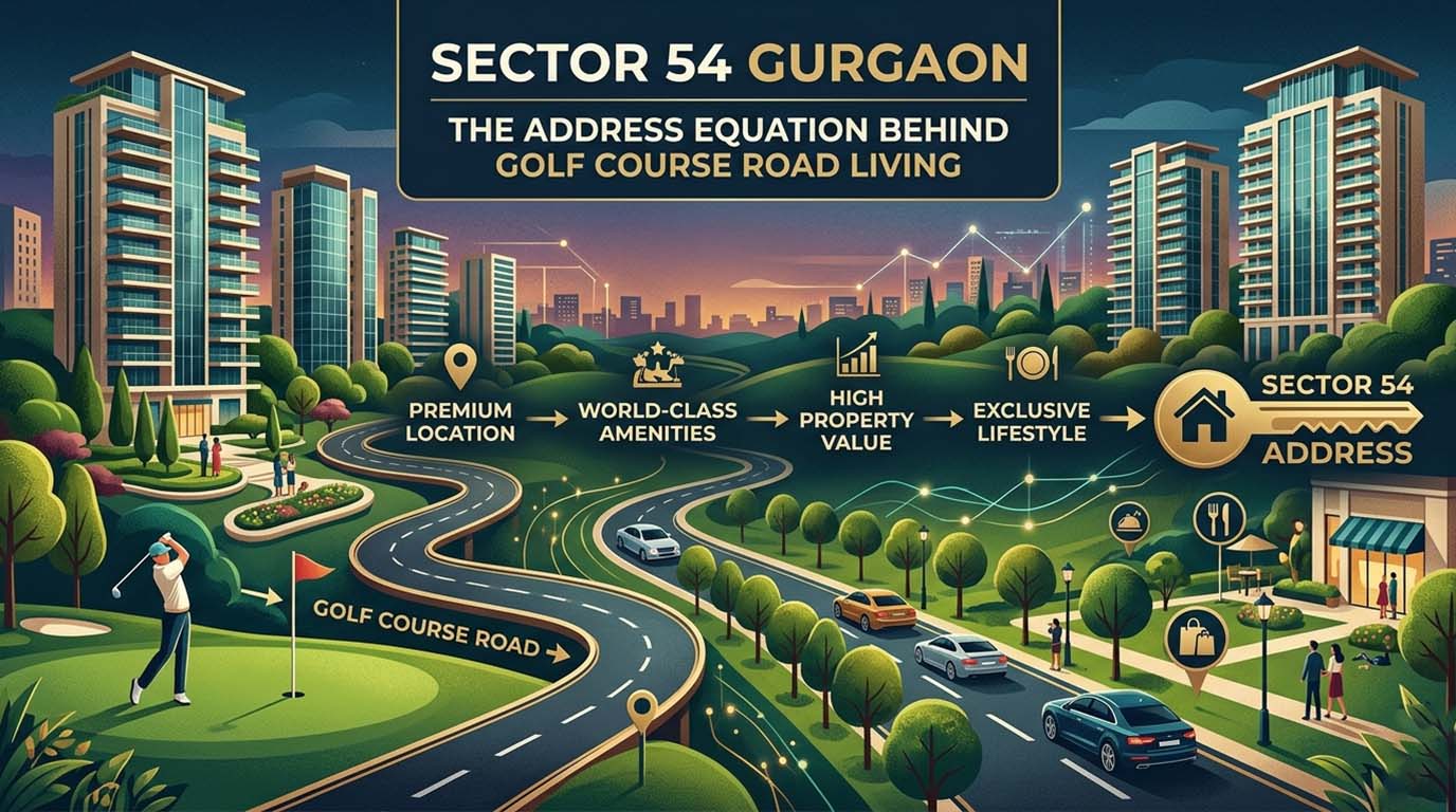 Sector 54 Gurgaon: The Address Equation Behind Golf Course Road Living