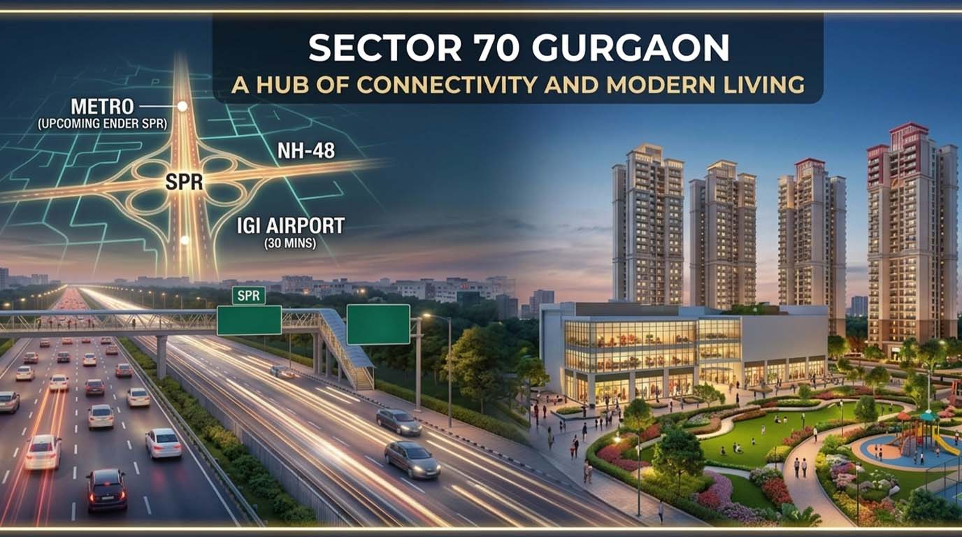 Sector 70 Gurgaon: A Hub of Connectivity and Modern Living