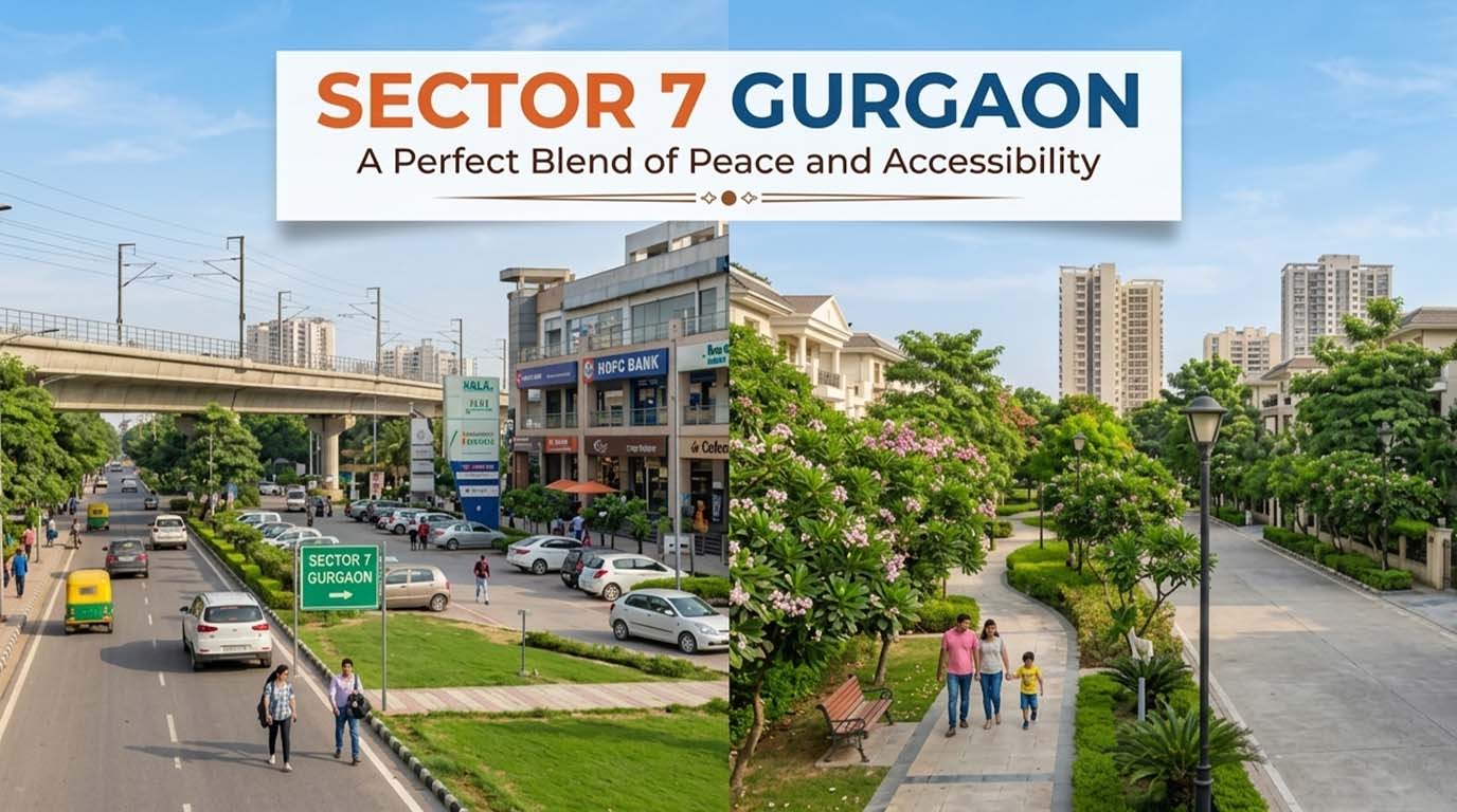 Sector 7 Gurgaon: A Perfect Blend of Peace and Accessibility