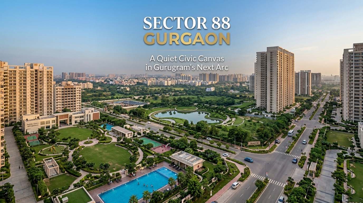 Sector 88 Gurgaon: A Quiet Civic Canvas in Gurugram’s Next Arc