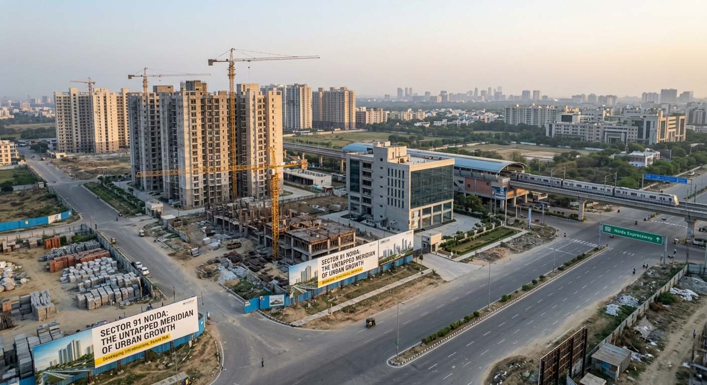 Sector 91 Noida: The Untapped Meridian of Urban Growth