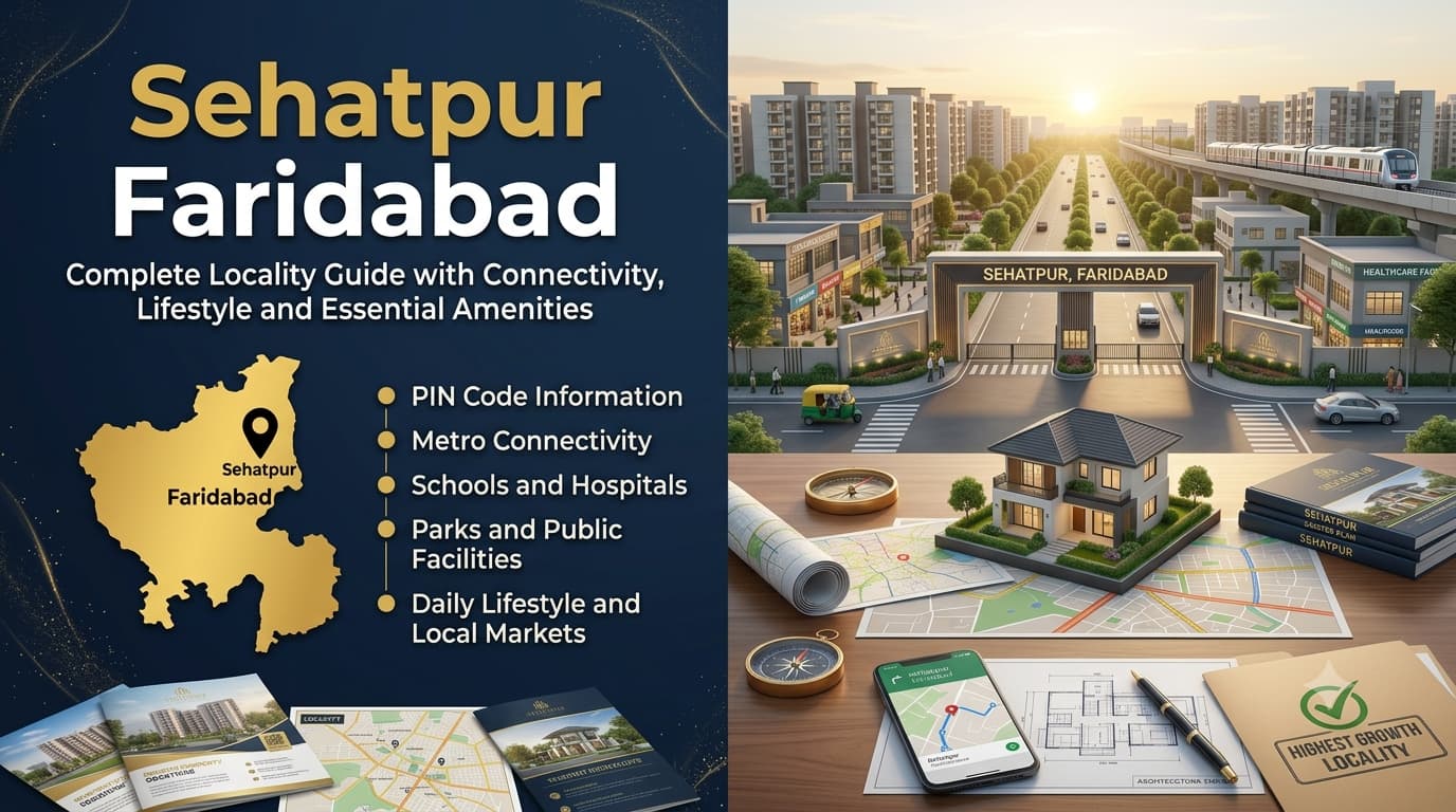 Sehatpur Faridabad Complete Area Guide with Metro and Amenities