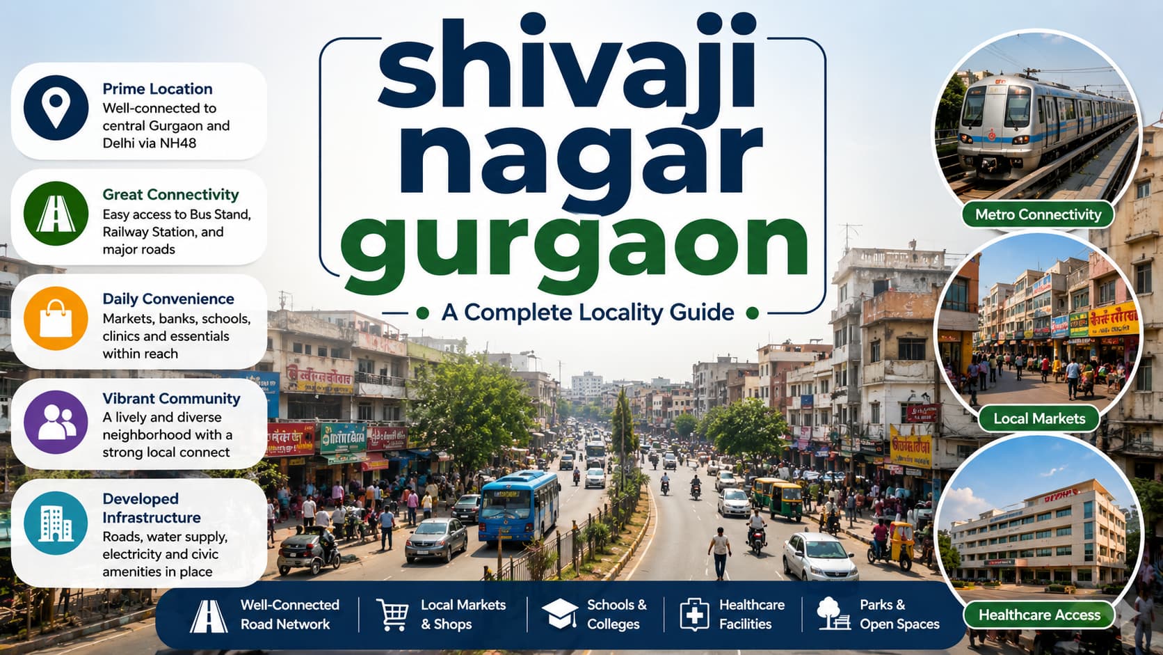 Shivaji Nagar Gurgaon Locality and Daily Life Guide