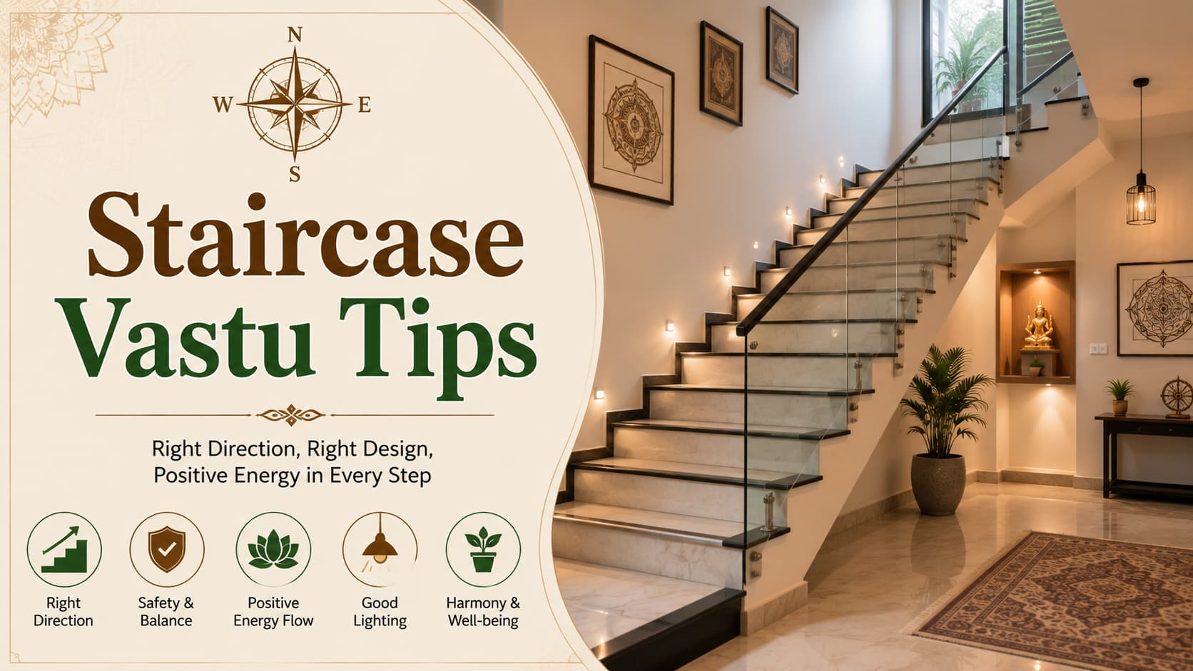 Staircase Vastu Tips: Direction & Design Guide