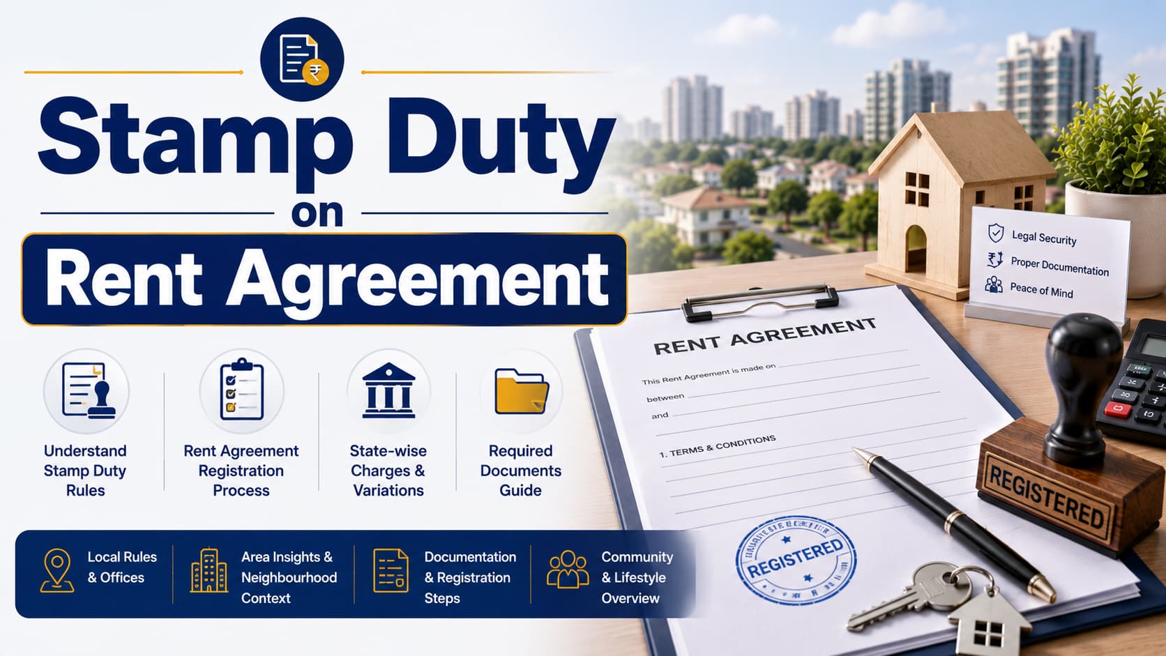 Stamp Duty on Rent Agreement: Local Rules & Registration Checks