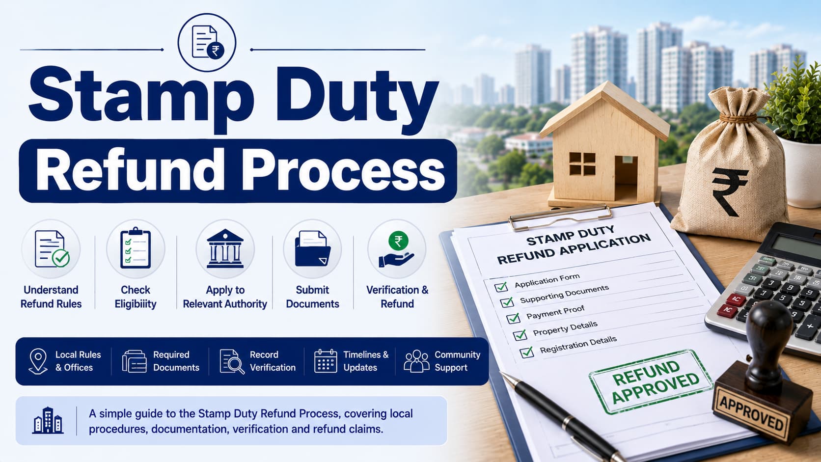 Stamp Duty Refund Process: Local Rules, Claims & Record Checks