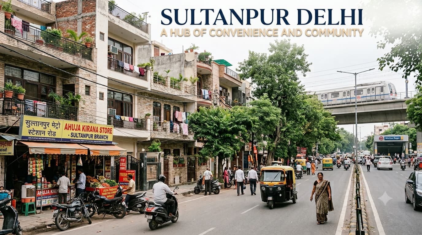 Sultanpur Delhi Village Axis for Borderland Orientation