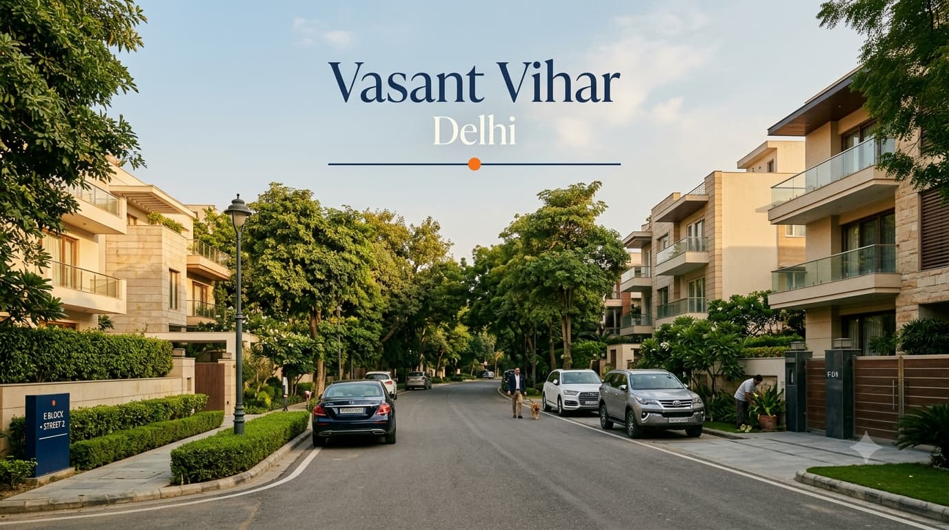 Vasant Vihar Delhi Enclave Canvas For Refined Living