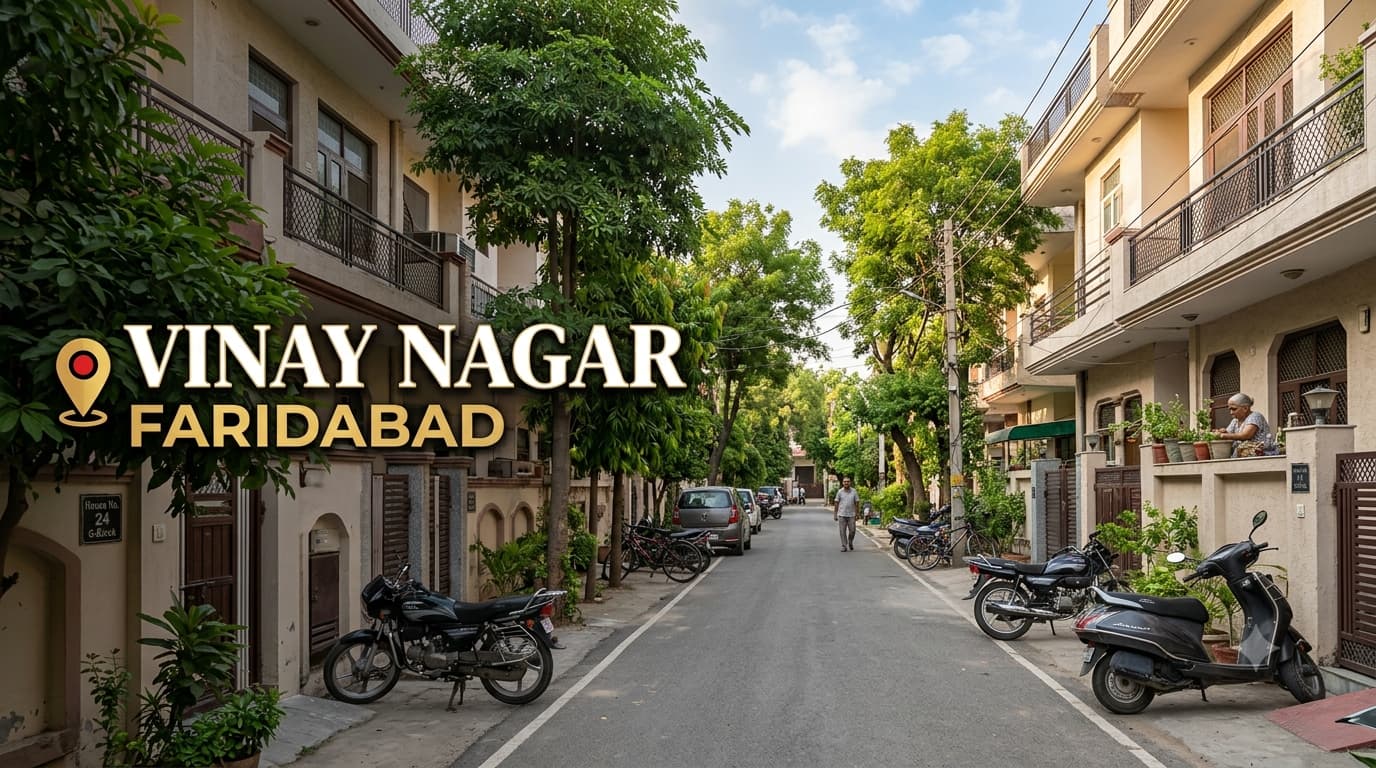 Vinay Nagar Faridabad Guide: Location, Map, Rent & Reviews