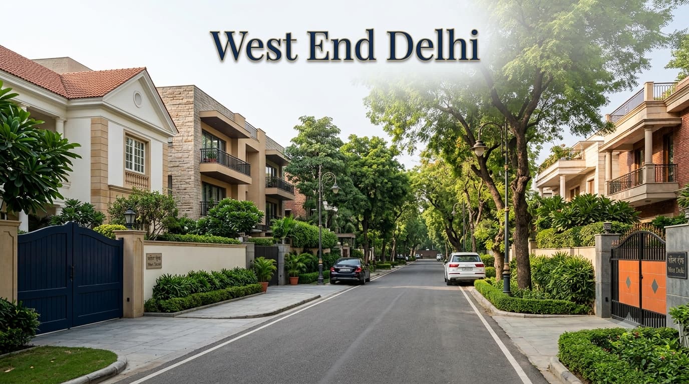 West End Delhi Enclave Code for Discerning Property Seekers