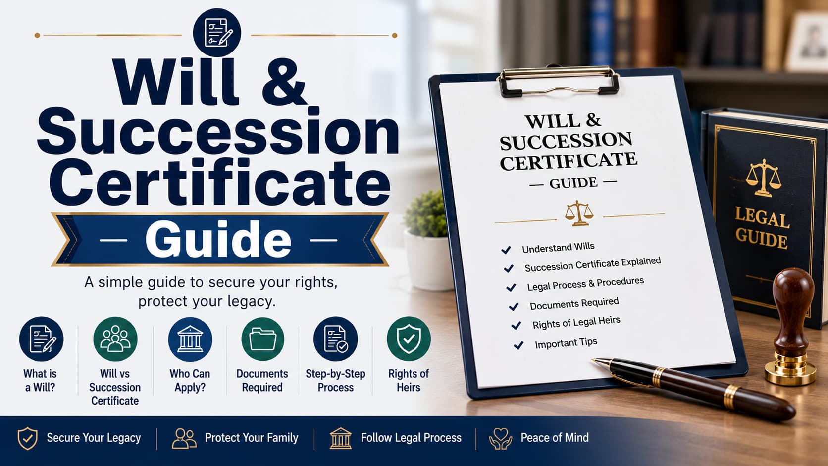 Will & Succession Certificate Guide | Complete Overview